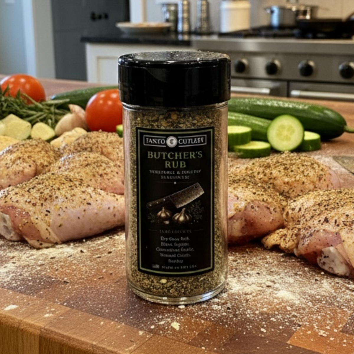 Butcher's Rub Savory Pepper Meat Seasoning