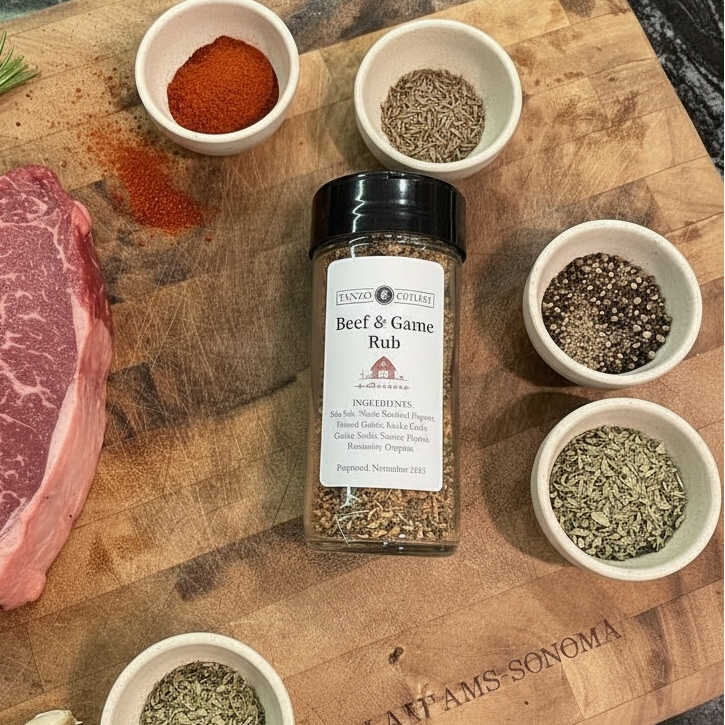 Spice Rub Set: Beef & Game Rub and Butcher’s Rub